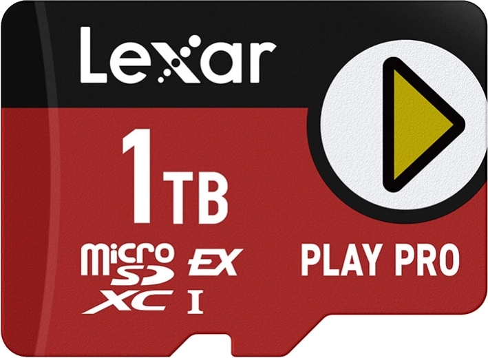 Tarjeta de memoria Lexar Play Pro microSD Express 7.1 1 TB