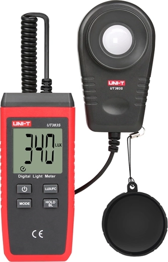 Luxómetro UNI‑T UT383S digital con sonda separada