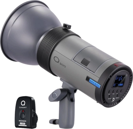 Neewer Q300 flash de estudio para exteriores 300 Ws