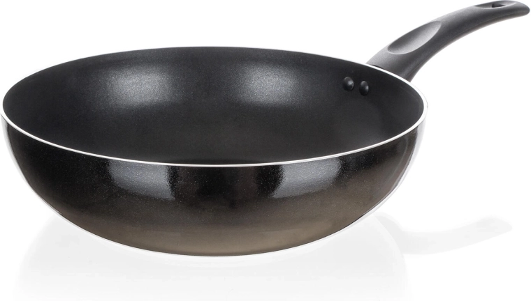 Sartén wok de 28 cm con revestimiento antiadherente CUISINO BLACK