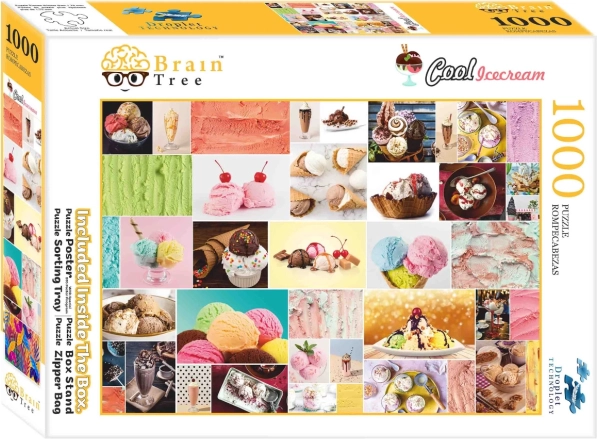 Puzle COOL ICECREAM 1000 piezas de Brain Tree