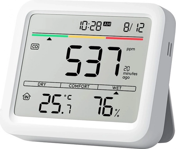 Termómetro e higrómetro para medir CO2 SwitchBot Meter Pro