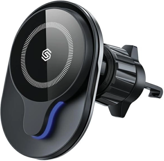Soporte magnético MagSafe para la rejilla de ventilación con carga inalámbrica de 15 W – negro