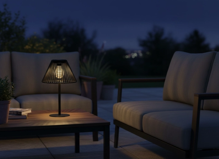 Ambiente en la terraza y el balcón
