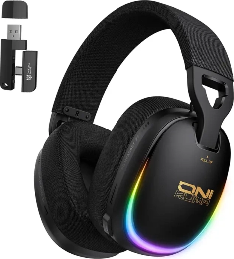 Auriculares inalámbricos gaming ONIKUMA GT805 negros