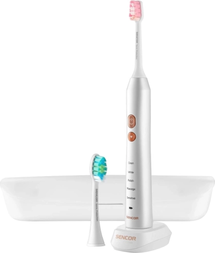 Cepillo dental sónico Sencor SOC 3313PW