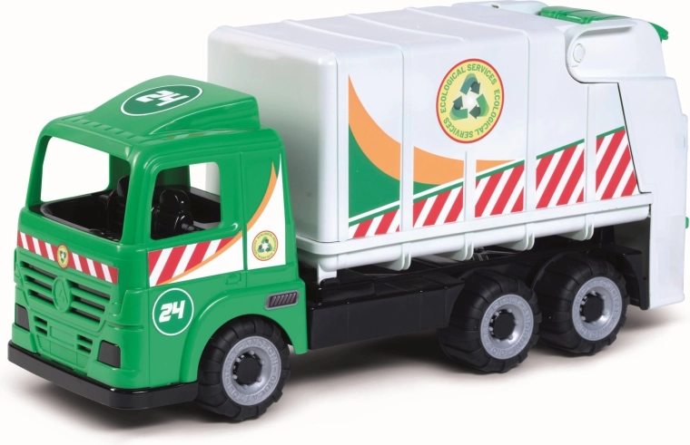 Camión de basura Androni Heavy Trucks con ruedas engomadas 50 cm