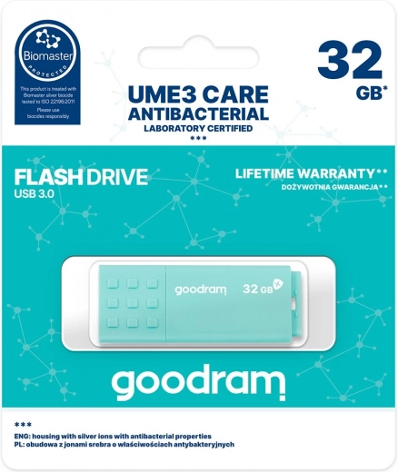 Memoria USB 3.0 GOODRAM Antibacterial 32 GB