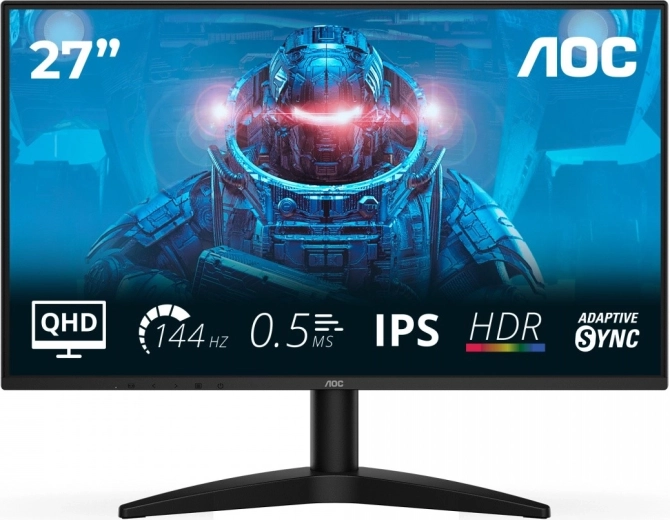 Monitor IPS de 27" 144 Hz con HDMI y DisplayPort