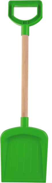 Androni pala con mango de madera y empuñadura 53 cm – Verde