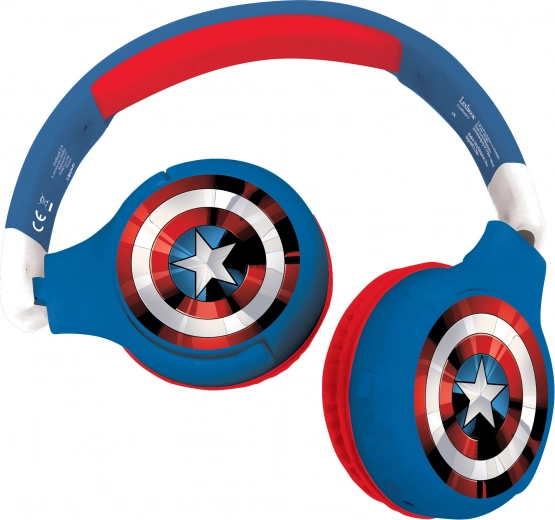 Auriculares infantiles inalámbricos plegables AVENGERS con limitación de volumen