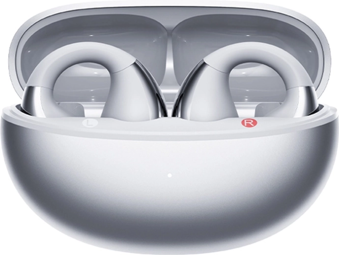 Auriculares inalámbricos abiertos QCY Crossky Clip C30S (plateado)