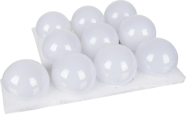 Bolas irrompibles y separaciones variables