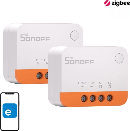 Sonoff zbmini l2 interruptor mini inteligente Zigbee – set de 2 uds.