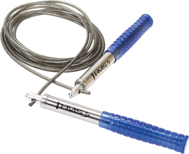 Comba rápida HMS SK55 – azul de aluminio con cable de acero