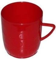Taza de plástico con coches 0,2 l – mix de colores