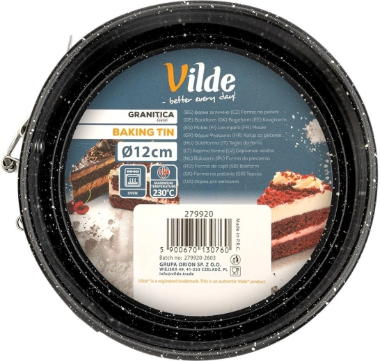 Molde alto para tartas pequeñas