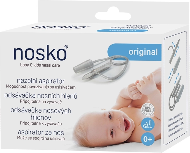 NOSKO Original aspirador de mucosidad nasal para aspiradora
