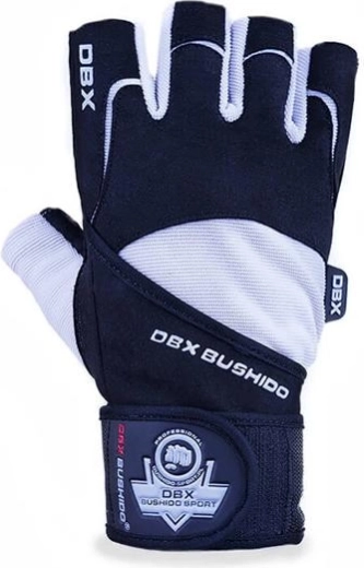 Guantes de fitness DBX Bushido con soporte de muñeca – Básico