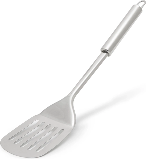 Espátula de acero inoxidable para crepes de 35 cm