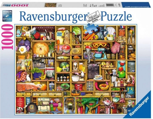 Puzzle Ravensburger estantería de cocina 1000 piezas