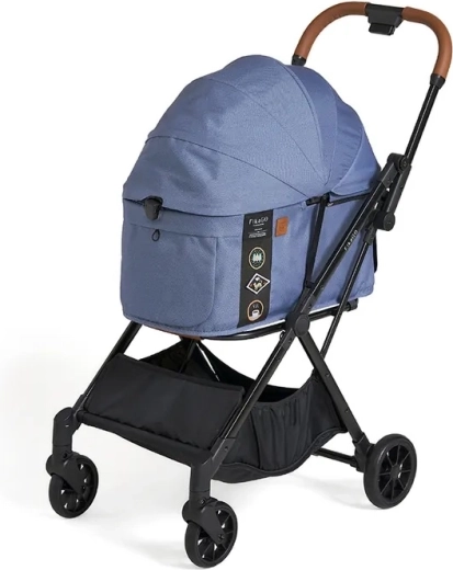 Cochecito FikaGO para perros y gatos Blue Note