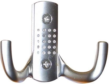 Percha Camel II, níquel mate, 35 × 57 mm