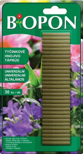 BOPON fertilizante universal en barritas 30 uds.