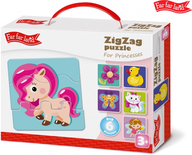 Puzzle ZigZag para Princesas Far Far Land