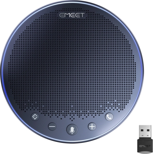 Altavoz de conferencias EMEET OfficeCore M3 con Bluetooth y micrófonos 360°