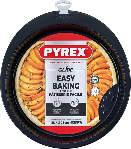 Molde para tarta Pyrex 25 cm