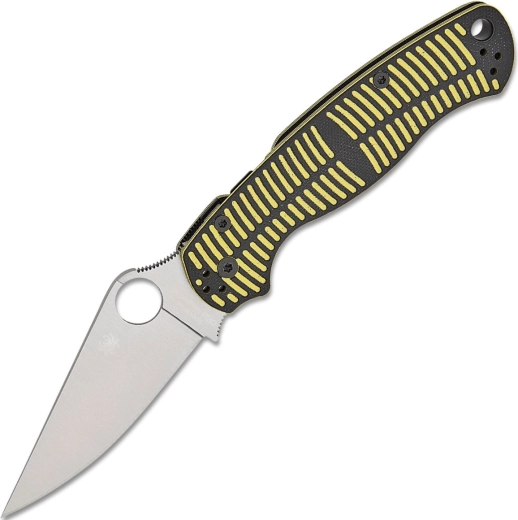 Spyderco Para Military 2 Salt navaja plegable amarillo-negro 8,8 cm