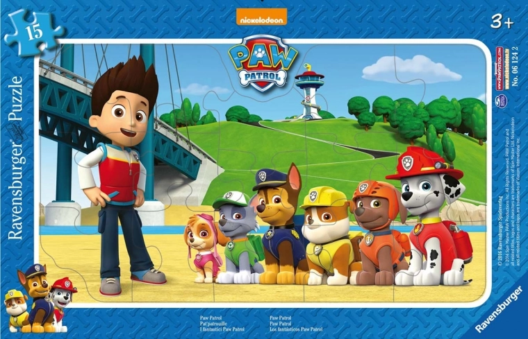 Ravensburger Puzzle Patrulla Canina 15 piezas
