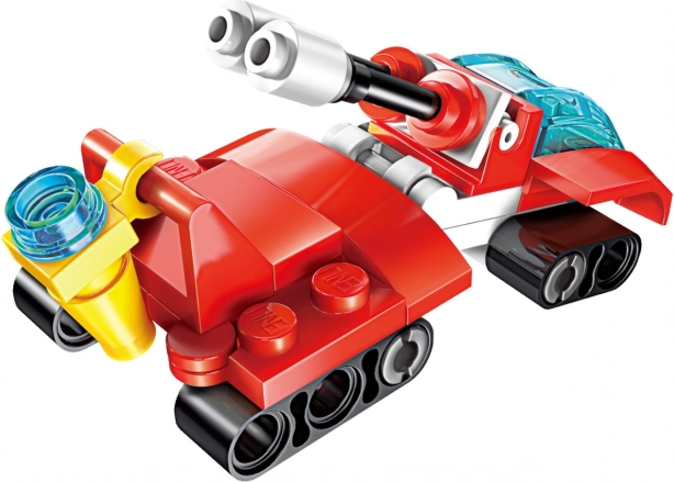 Qman Hyperfunction Tactical Unit 3v1 mini set de construcción – derribador de aviones