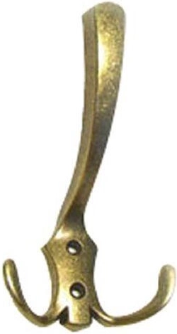 Percha Romana I 77 × 130 mm latón patinado