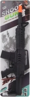Subfusil de plástico para niños – negro, 40 cm