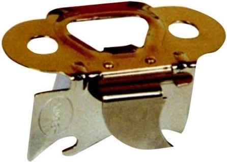 Abrelatas para diestros de acero inoxidable, 8 cm