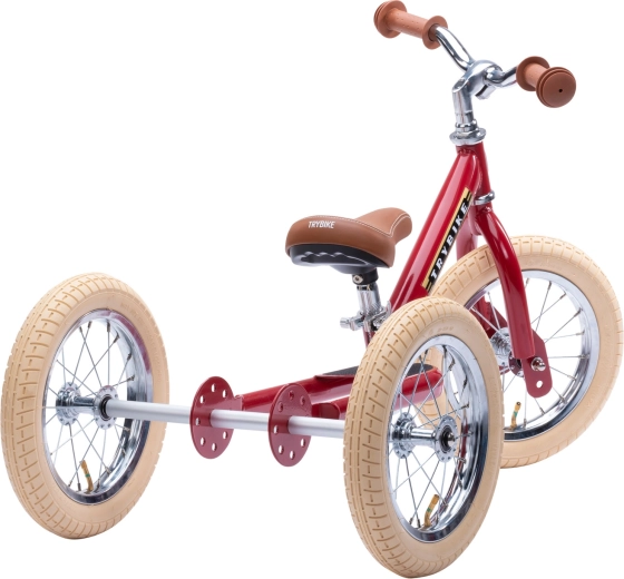 2 en 1: triciclo para empezar, bicicleta de equilibrio para el equilibrio