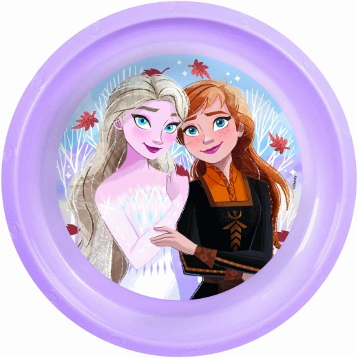 Plato de plástico FROZEN 22 cm