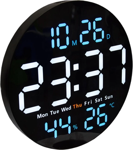 Pantalla LED clara con más datos de un vistazo