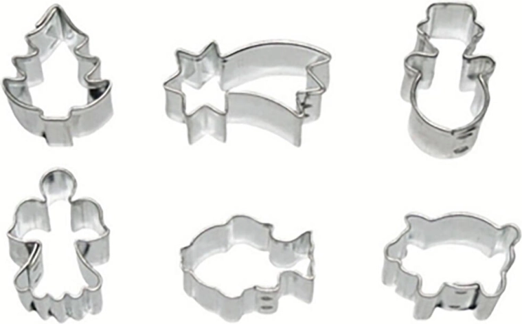 Micro cortadores para galletas – set de 6 uds.