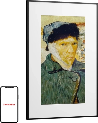 SwitchBot AI Art Frame 31,5" marco de fotos digital