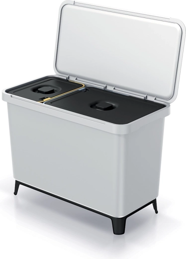 Papelera de reciclaje de dos compartimentos Systema 10 + 23 l