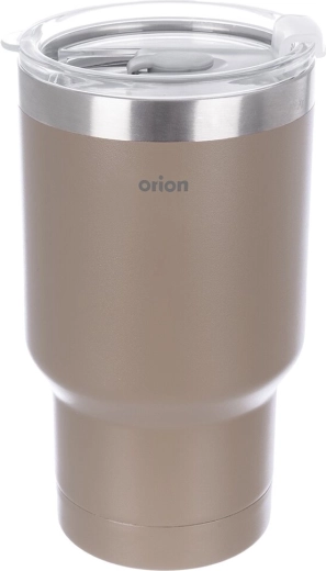 Orion taza térmica de viaje con tapa 0,38 l beige