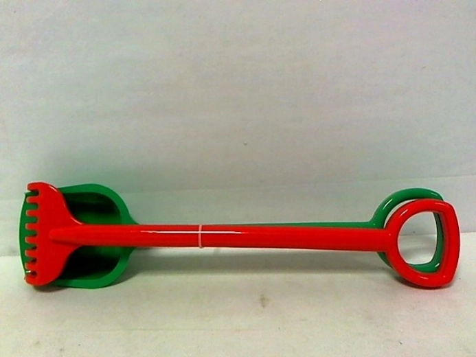 Juego de pala grande de jardín y rastrillo grande