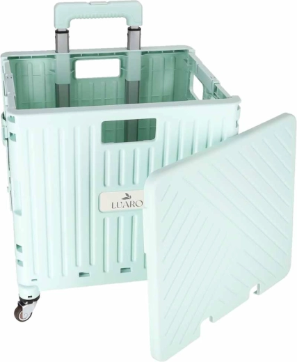 Gran capacidad de 45 l y tapa práctica