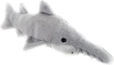 Tiburón sierra de peluche 31 cm