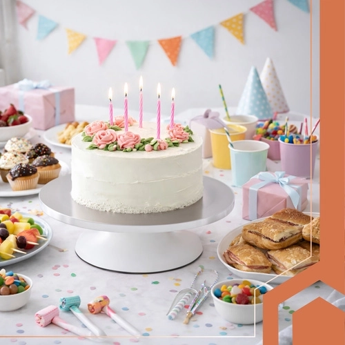 Servicio elegante y presentación de postres