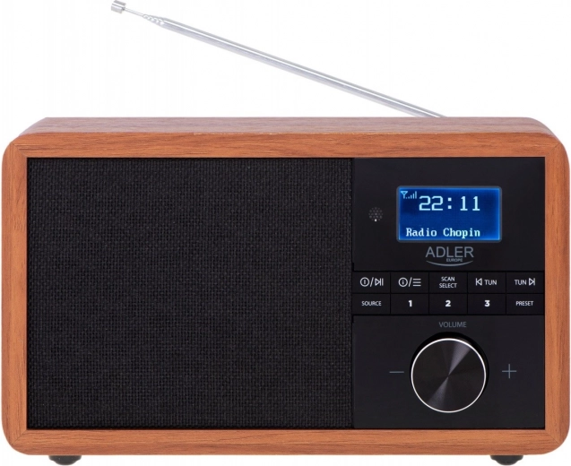 Radio digital ADLER DAB+ con Bluetooth y USB
