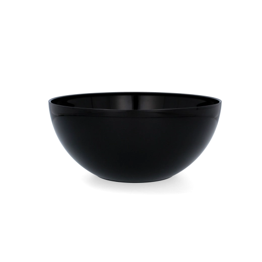 Cuenco Rukola 23 cm negro brillante de plástico